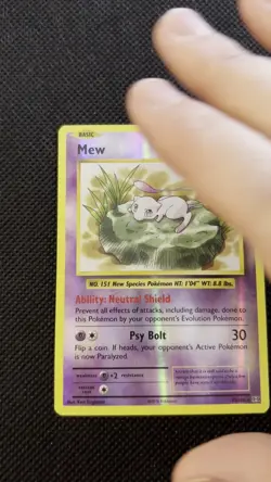 Pokemon Mew 53/108 Reverse Holo – XY Evolutions (2016) - Image 2