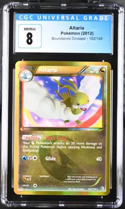 2012 Pokemon Altaria (SHINY) 152/149 Boundaries Crossed CGC 8 - POP 15 - Image 1