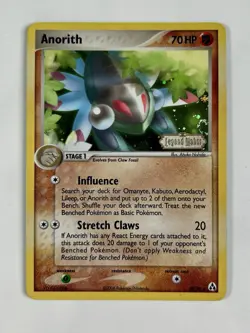Anorith 2006 Pokemon EX Legend Maker Reverse Holo #29/92 * Light Play - Image 1