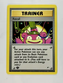 Recall 2000 Pokemon Gym Heroes 1st Edition Uncommon #116/132 * Near Mint - Image 1