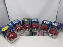 1999 Burger King Pokemon Limited Edition Sealed Set Of All 6 Pokemon 23k Gold - Image 1