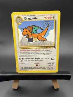 1995 Dragonite #5 Pokemon the First Movie Promo MP - Image 1