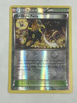 Pokemon TCG All Night Party Breakpoint 96/122 Reverse Holo NM/LP - Image 1