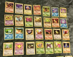 Pokemon WOTC Team Rocket Full Common/ Uncommon Set - Image 2