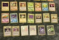 Pokemon WOTC Team Rocket Full Common/ Uncommon Set - Image 3