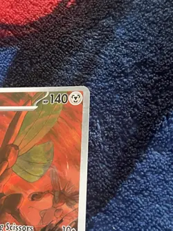 Pokemon TCG Scizor 205/197 Sv03: Obsidian Flames Holo Illustration Rare - Image 4