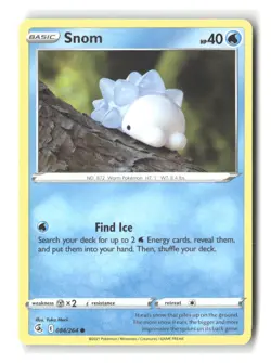 Snom 084/264 Yuka Morii Common Fusion Strike Pokemon Near Mint - Image 1