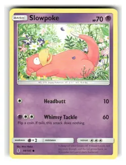 Slowpoke 48/145 Common Guardians Rising Pokemon Lightly Played - Image 1