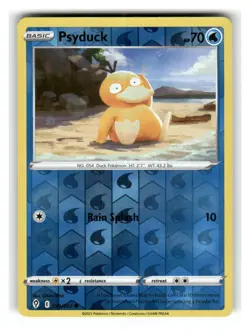 Psyduck 024/203 Common Evolving Skies Pokemon Reverse Holo Near Mint - Image 1