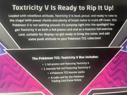 Pokemon TCG Sealed Toxtricity V Box (Includes XY Evolutions and Cosmic Eclipse) - Image 3