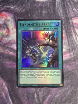 YUGIOH x1 BLGG-EN125 FIENDSMITH’S TRACT - ULTRA RARE 1st EDITION - Image 1