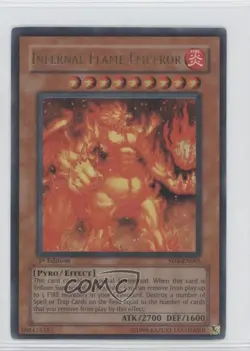 Infernal Flame Emperor 1st Ed. YuGiOh Blaze of Destruction Structure Deck READ - Image 1