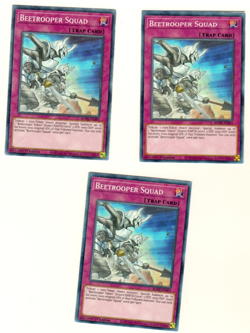 Set Of 3 Beetrooper Squad BODE-EN091 Burst Of Destiny 1st Edition Yugioh - Image 3