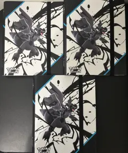 3 x Lot Pokemon Black Bolt 9-Pocket Portfolio - New Binder Scarlet & Violet - Image 1