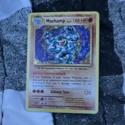 Pokemon TCG The Pokemon Company Machamp 59/108 Evolutions Holo Rare 160 HP - Image 1