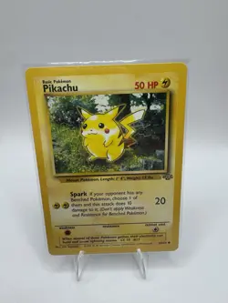 Pokemon TCG Pikachu 60/64 Jungle Regular Common English Unlimited 1999 50 HP - Image 1