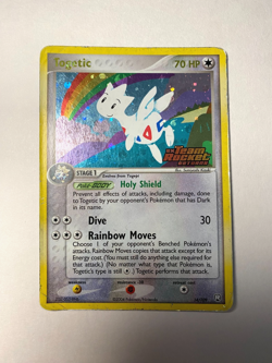 Togetic EX Team Rocket Returns Rare Stamped Holo 14/109 HP Pokemon Vintage 2004 - Image 1