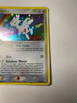 Togetic EX Team Rocket Returns Rare Stamped Holo 14/109 HP Pokemon Vintage 2004 - Image 3