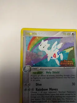 Togetic EX Team Rocket Returns Rare Stamped Holo 14/109 HP Pokemon Vintage 2004 - Image 5