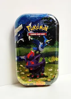 2026 Pokemon TCG Mega Evolution Ascended Heroes Zorua & Chariot Mini Tin - Image 1