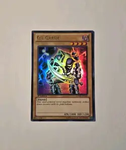 Yugioh Gil Garth LCYW-EN143 Ultra Rare 1st Edition Yugi's World NM - Image 1