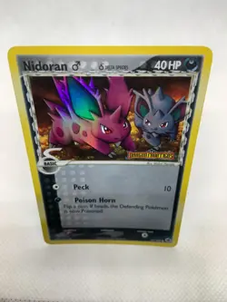 Nidoran 57/101 EX Dragon Frontiers Stamped Reverse Holo Pokemon Card - Image 3
