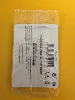 2021 Pokemon Special Delivery Bidoof Promo #SWSH177 FACTORY SEALED - Image 2