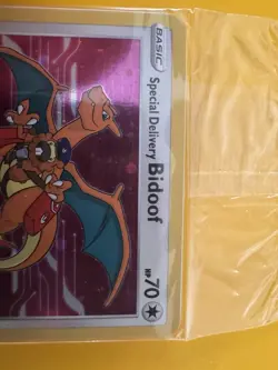 2021 Pokemon Special Delivery Bidoof Promo #SWSH177 FACTORY SEALED - Image 5