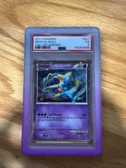 2011 POKEMON CALL OF LEGENDS #SL1 DEOXYS-HOLO CALL OF LEGENDS PSA 5 - Image 1