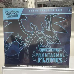 Pokemon Mega Evolution Phantasmal Flames Elite Trainer Box English - Image 1