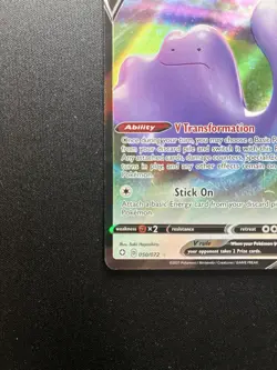 Pokemon: Ditto V 050/072 & Ditto VMAX 051/072 Ultra Rare Shining Fates - Image 4