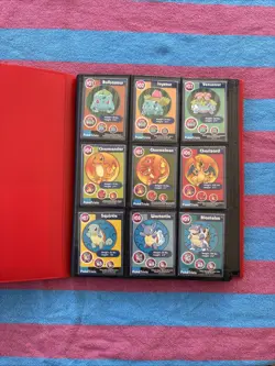 1999 Original 151 Complete Burger King PokeTrivia Pokemon Master Set - Sleeved - Image 1