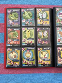 1999 Original 151 Complete Burger King PokeTrivia Pokemon Master Set - Sleeved - Image 2