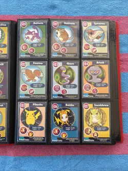 1999 Original 151 Complete Burger King PokeTrivia Pokemon Master Set - Sleeved - Image 3
