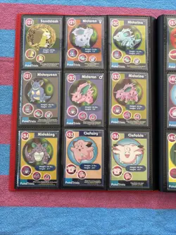 1999 Original 151 Complete Burger King PokeTrivia Pokemon Master Set - Sleeved - Image 4