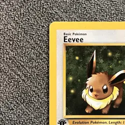 1st Edition Eevee 55/82 LP - Team Rocket Set - Vintage WOTC Pokemon TCG - Image 3