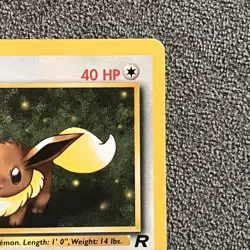 1st Edition Eevee 55/82 LP - Team Rocket Set - Vintage WOTC Pokemon TCG - Image 4