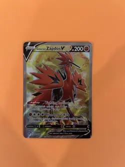 Pokemon TCG Galarian Zapdos V - 173/198 LP - Image 3