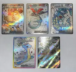 Pokemon TCG Dragapult EX Arcanine EX Lapras EX Gyrados EX Espathra EX - Image 1