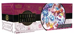 Pokemon TCG 2025 Holiday Calendar - 8 Promo Cards, 6 Boosters, 7 Fun Packs - Image 1