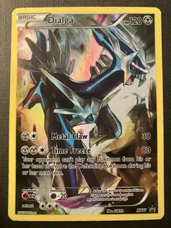 Dialga (Full Art Promo) XY77 Pokemon XY Holo Black Star Promo 2015 LP - Image 1