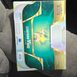 Pokemon TCG Leafeon VSTAR Special Collection Box Promo English 2022 6+ - Image 2