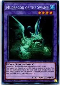 MUDRAGON OF THE SWAMP (PCR) RA01-EN028 PRISMATIC COLLECTOR'S RARE YU-GI-OH MP - Image 1