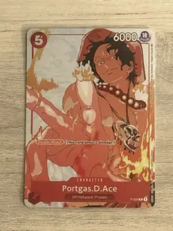 Portgas.D.Ace (Gift Collection 2023) P-028 One Piece Promotion Cards Foil - Image 1