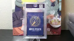 One Piece PSA 10 Gem Mint 2023 Monkey D Luffy 1st Anniversary Japanese OP05-012 - Image 2
