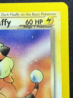 Pokemon Dark Flaaffy TCG Neo Destiny Unlimited Uncommon Card 34/105 MP - Image 2