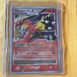 Pokemon Blaziken FB LV.X Supreme Victors 142/147 Holo Level Up Card - Image 1