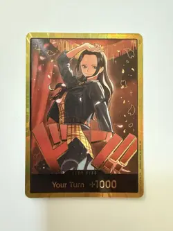 DON!! Card (Nico Robin) (Gold) Extra Booster: One Piece Heroines Edition Foil - Image 1