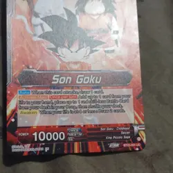Bandai Dragon Ball Super BT25 Son Goku Leader Foil Regular English Card Lot - Image 3