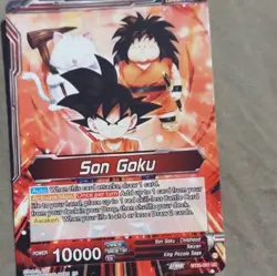 Bandai Dragon Ball Super BT25 Son Goku Leader Foil Regular English Card Lot - Image 5